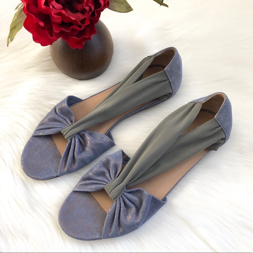 Donald J Pliner shimmer metallic sandals